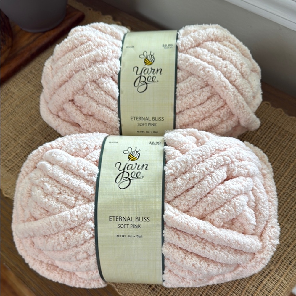 Yarn Bee Eternal Bliss Soft Pink Yarn